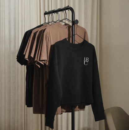 The hairbycaitlyn APPROVED® Signature | Cropped Crewneck
