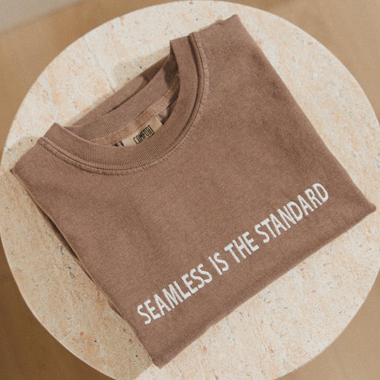 Seamless is the Standard Signature Tee