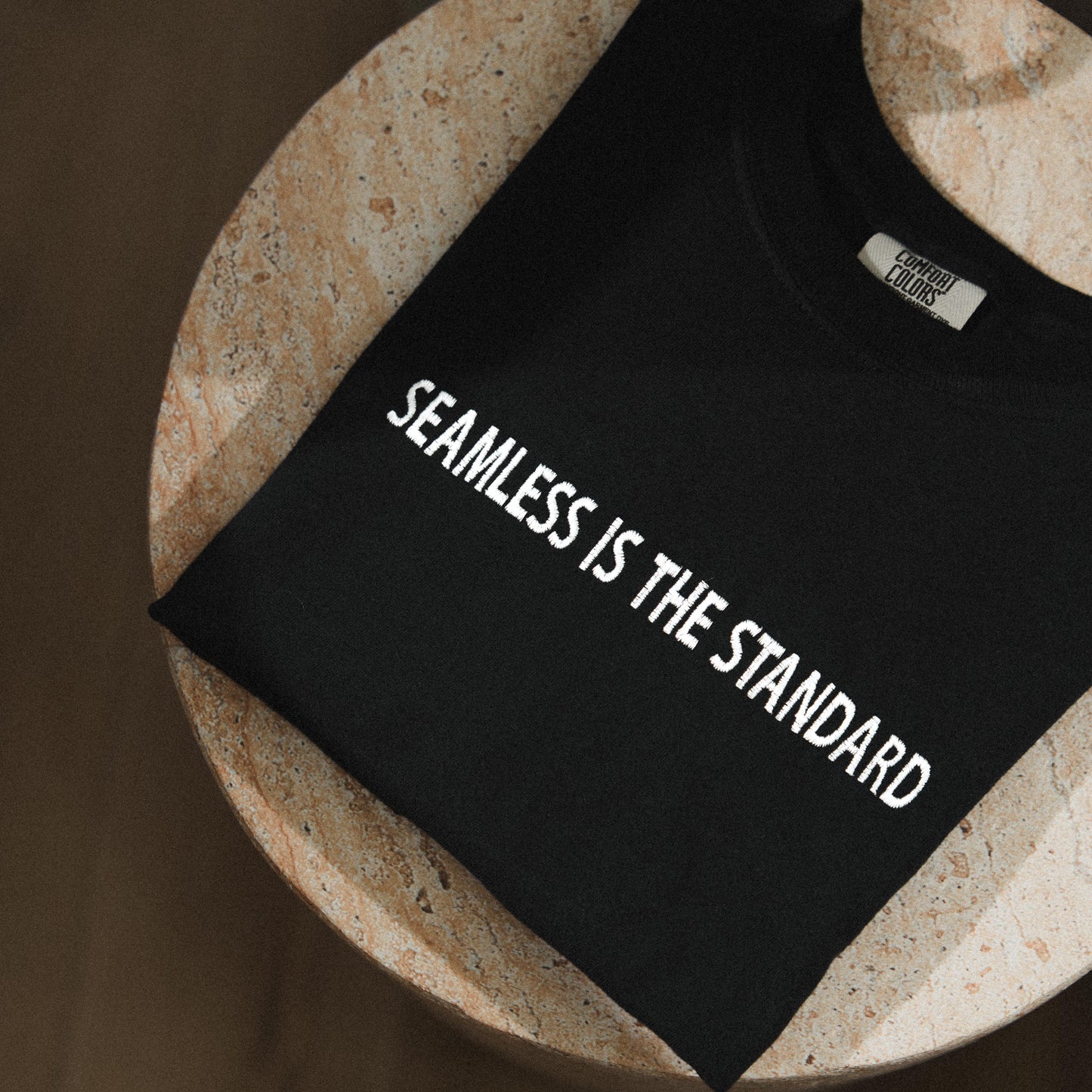 Seamless is the Standard Signature Tee