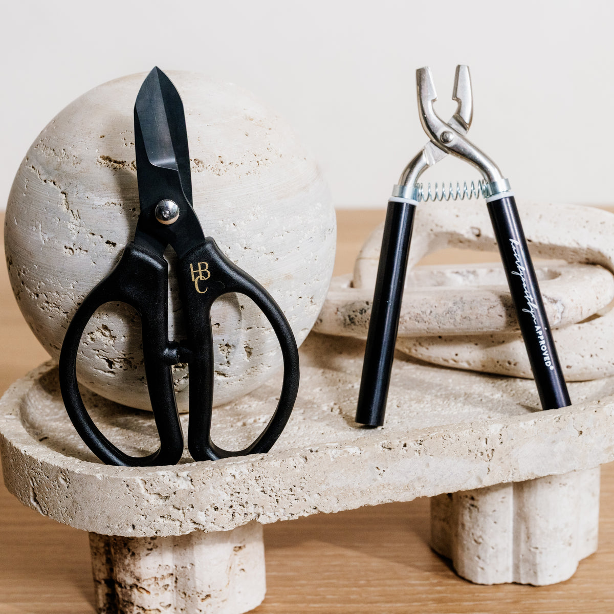 Precision Bond Snips and Flat Keratin Bond Removing Pliers - Square