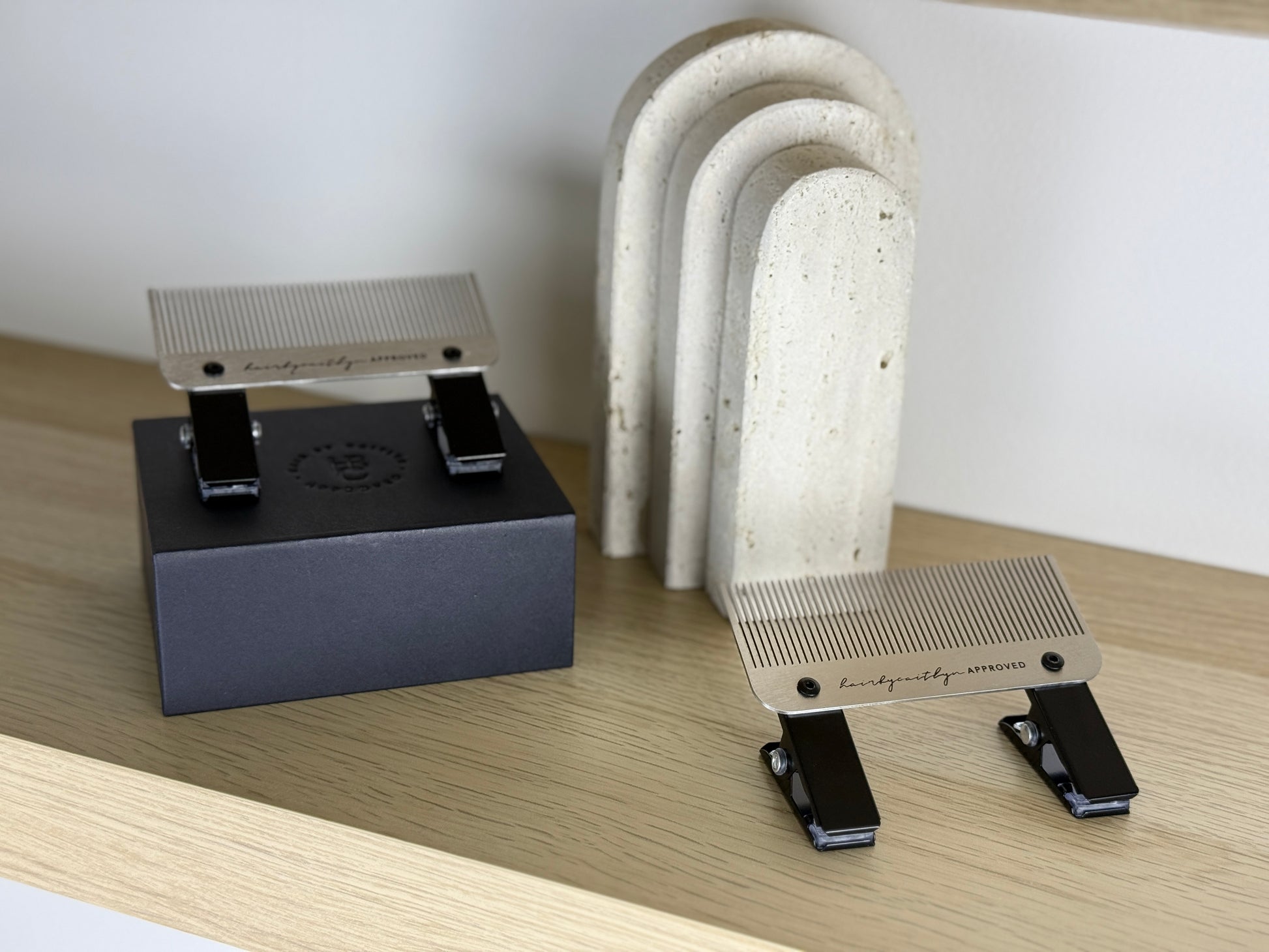 The Extension Assistant® | Silver Short Comb x 2